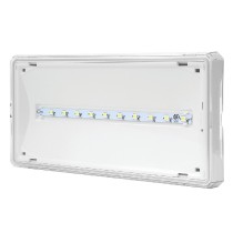 svítidlo nouzové MODUS EXIT 3W LED 350 lm PREMIUM IP65 1h, stále svítící/svítící při výpadku, autotest, bílé
