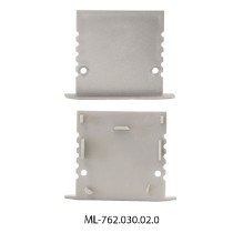 koncovka pro VX bez otvoru ML-762.030.02.0 stříbrná barva