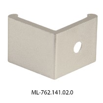 příchytka šedá ML-762.141.02.0 pro profil RS, RD, 16x16mm