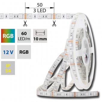 pásek LED ML-123.608.60.0  60LED/m 14,4W/m IP54  RGB