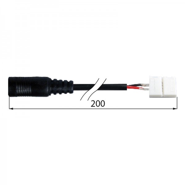 konektor napájecí -/ML-112.007.90.0/  pro LED pásky 8mm