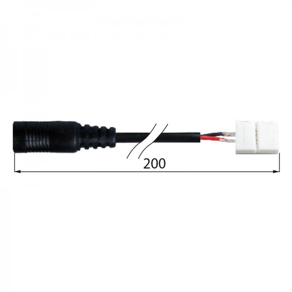 konektor napájecí -/ML-112.007.90.0/ pro LED pásky 8mm***