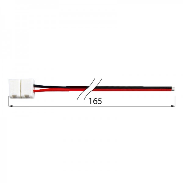 konektor připojovací jednobarevných LED pásků 10mm 2 piny ML-112.003.21.2