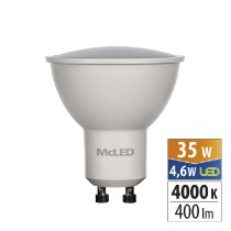 žárovka LED GU10, 5W, 4000K, PAR16, CRI 80, 400 lm, 100° /ML-312.149.87.0/