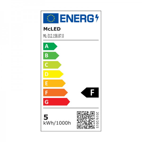 žárovka LED GU5,3 4,6W 2700K MR16, CRI 80, 400lm, 100° /ML-312.158.87.0/