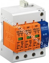 svodič přepětí OBO V25-B+C/3+NPE-FS,CombiController /5094510/