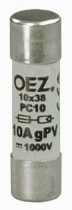 pojistka válcová PC10 12A gPV - fotovoltaika /OEZ:41240/