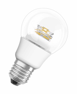 žárovka LED OSRAM Parathom CLA40 6W E27/827 WWC teplá bílá čirá***