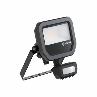 reflektor LED LEDVANCE FLOOD LED 10 SN P 8W 1K2LM 830 PS SY100 BK 1100/780 lm SENZOR