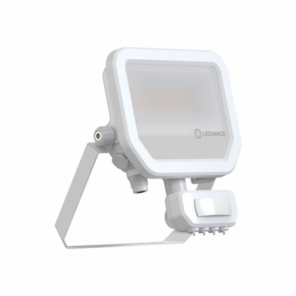 reflektor LED LEDVANCE FLOOD LED 20 SN P 17W 2K4LM 830 PSSY100 WT 2200/1465 lm SENZOR