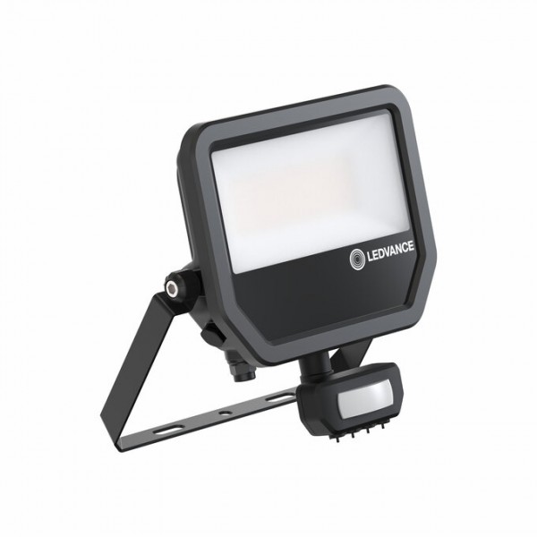 reflektor LED LEDVANCE FLOOD LED 50 SN P 41W 6KLM 830 PS SY100 BK 5500/3670 lm SENZOR