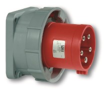 přívodka vestavná rovná PCE 635-6 63A 5pól IP67