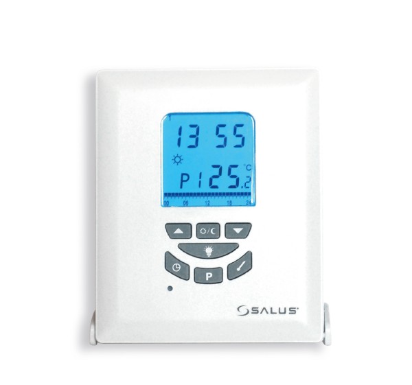 termostat bezdrátový digitální SALUS T105RF týdenní 0,2°C, 16A, 868MHz, dosah 100m