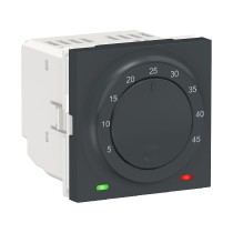 termostat podlahový otočný 2M, Antracit Unica NU350354