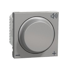 ovládač hlasitosti, Aluminium Unica NU360230