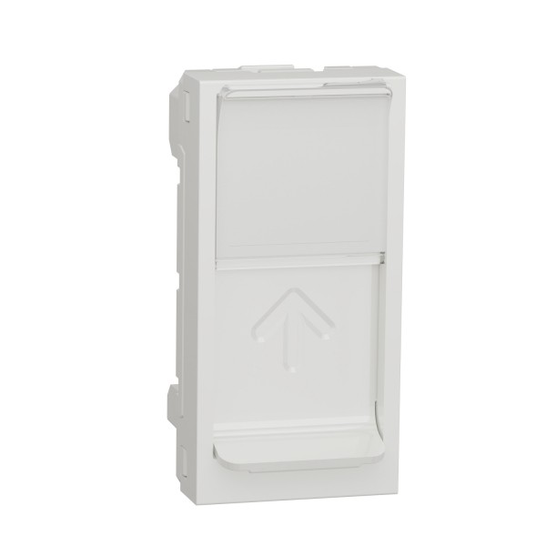 deska centrální RJ45 S-ONE 1M, Bílá Unica NU941018