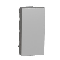 záslepka 1 modul, Aluminium Unica NU986530