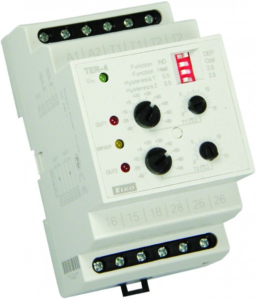 termostat TER-4/230V ELKO rozmezí -40 až +110°C