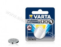 baterie Varta CR 2025 lithiova 3V knofl.