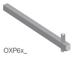 hřídel ABB OXP 6X265  /1SCA108225R1001/