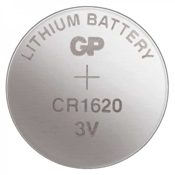 baterie knoflíková 3V/75 mAh GP CR1620 B15701
