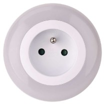 svítidlo noční LED Emos do zásuvky s průchozí zásuvkou 230V P3307