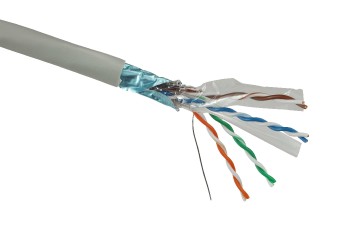 kabel FTP CAT6 PVC stíněný Solarix SXKD-6-FTP-PVC, balení 500m /26000003/