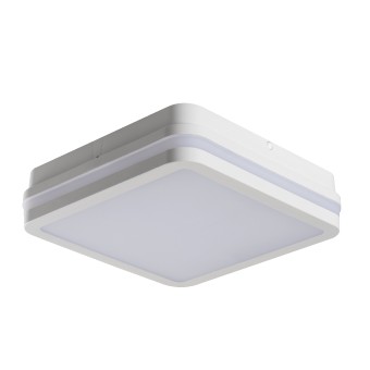 svítidlo Kanlux BENO 18W NW-L-SE W přisazené LED 1550lm /32946/ hranaté bílé s čidlem