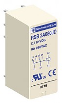 relé 2p  RSB2A080B7  8A 24V AC