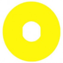 HARMONY štítek žlutý ZBY 9101 pod stoptlačítko