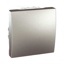 vypínač č.1 Unica Aluminium MGU3.201.30