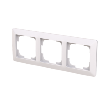 rámeček trojnásobný, pro vodorovnou i svislou montáž; Zoni, bílá 3901T-A00030 500_obr2
