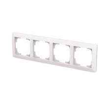 rámeček čtyřnásobný, pro vodorovnou i svislou montáž; Zoni, bílá 3901T-A00040 500_obr2