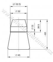 objímka E27 1332-146 bakelit/porcelán_obr5