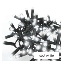 řetěz Profi LED spojovací černý – ježek, 3 m, venkovní i vnitřní, studená bílá, časovač EMOS D2BC01_obr4
