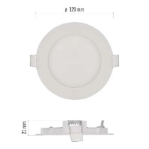 svítidlo LED EMOS NEXXO vestavné, kruh 7W 450lm 3000K teplá bílá *ZD1124_obr2