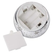 dekorace LED vánoční skleněná koule – vločky, 12 cm, 3x AA, vnitřní, teplá bílá, časovač EMOS DCLW28_obr6