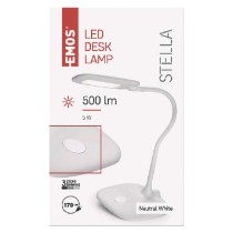 lampa LED stolní STELLA, bílá Z7602W_obr3