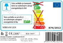 svítidlo Fulgur MIRIAM LED se mikrovlnným senzorem, IP44, 10W, 650 lm_obr2