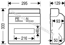 rozvodnice Hensel 12M IP65 KV 9112_obr2