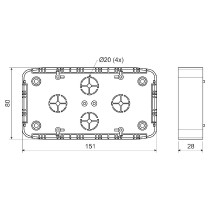 krabice LK 80x28 2T dvojitá Kopos_obr2