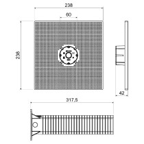 deska montážní do zateplení MDZ XL 300 KB Kopos, velká_obr2