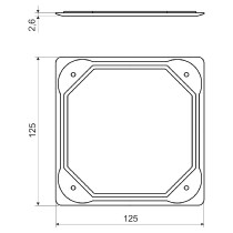 víčko krabicové  V 110L  Kopos  pro KO 110/L_obr2