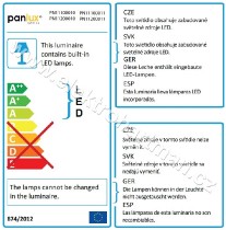 svítidlo Panlux VERSA LED 15W 5000K, 1100lm, bílá /PN11200010/_obr2