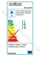 svítidlo STEINEL RS 16 LED G skleněné stínidlo, HF Sensor, 9,3W 918lm 3000K IP44_obr4