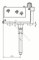 termostat stonkový TH 160.2 délka 315mm, rozsah 20-80 °C_obr2