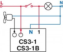 spínač časový CS3-1B Elektrobock_obr2