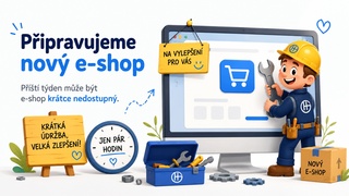 Upozornění na plánovaný přechod e-shopu