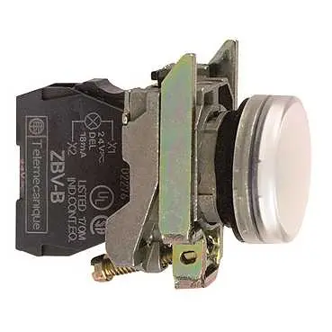 signálka XB4BVB1  bílá 24V