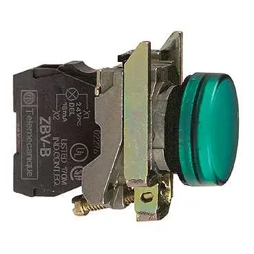 signálka XB4BVM3  zelená 230V